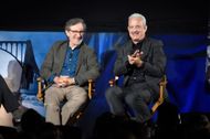 BRIDGE OF SPIES: THE EXCHANGE -A Satellite Q&A Conversation With Steven Spielberg & Tom Hanks Moderated By Jess Cagle - Source: Getty